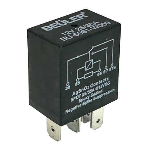 Relay, Micro, STD, SPST, 25A/35A, -40 to 125 C.        BB # 01746388