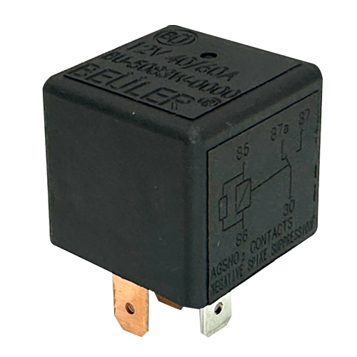 Relay, Mini, Flanged,STD, SPDT, 40A/50A, -40 to 125 C, BB # 01868019
