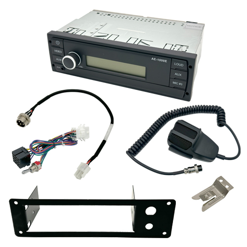 IC Bus   2001 - Aug 2023 PA Bus kit, 2.85 x 10.50" FP,Mic,Cable, Int/Ext SW, 9-pos IC Connector