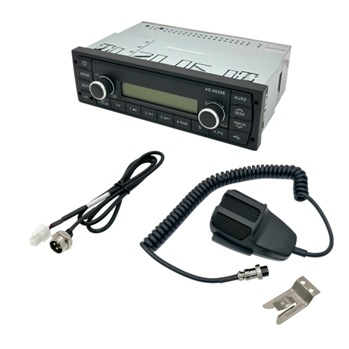 Thomas Built June 2016-2024 Radio/PA Bus kit, C2 (14" Mic Cable, ISO CTR Direct Connect)