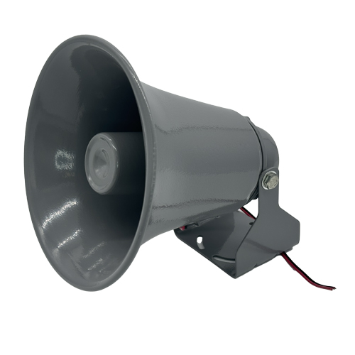 8.0" Round Grey Horn, with Heady-Duty Bracket